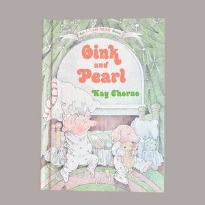 Oink and Pearl Vintage I Can Read Hardcover Book